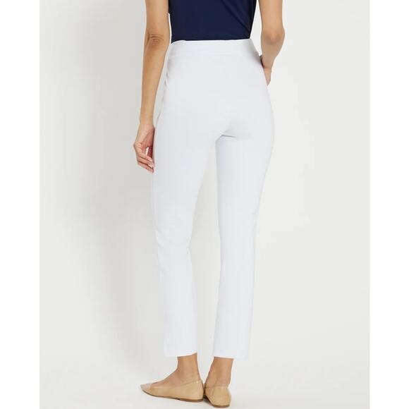 Jude Connally Womens XS Lucia Ponte Pant Preppy Coastal Career USA Made Stretch - Picture 5 of 14